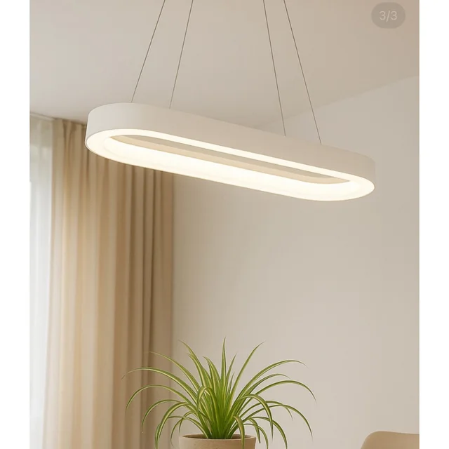 لوستر ام کی ای لایتینگ مدل مدرن کد Ringo-oval 101879342