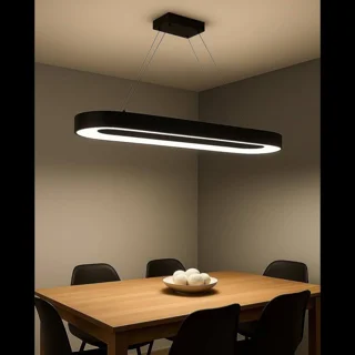 لوستر ام کی ای لایتینگ مدل مدرن کد Ringo-oval 101879344