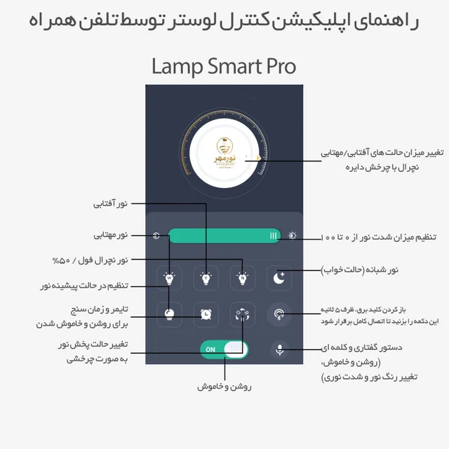 لوستر سقفی زادمهر مدرن مدل نارسیس 30 102961304